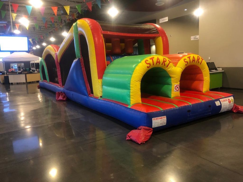 40 ft obstacle course bounce house rental tulsa