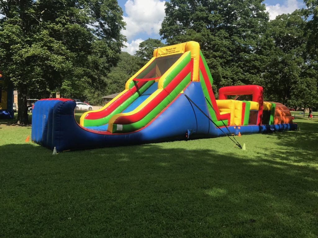 52 ft obstacle course bounce house rental tulsa