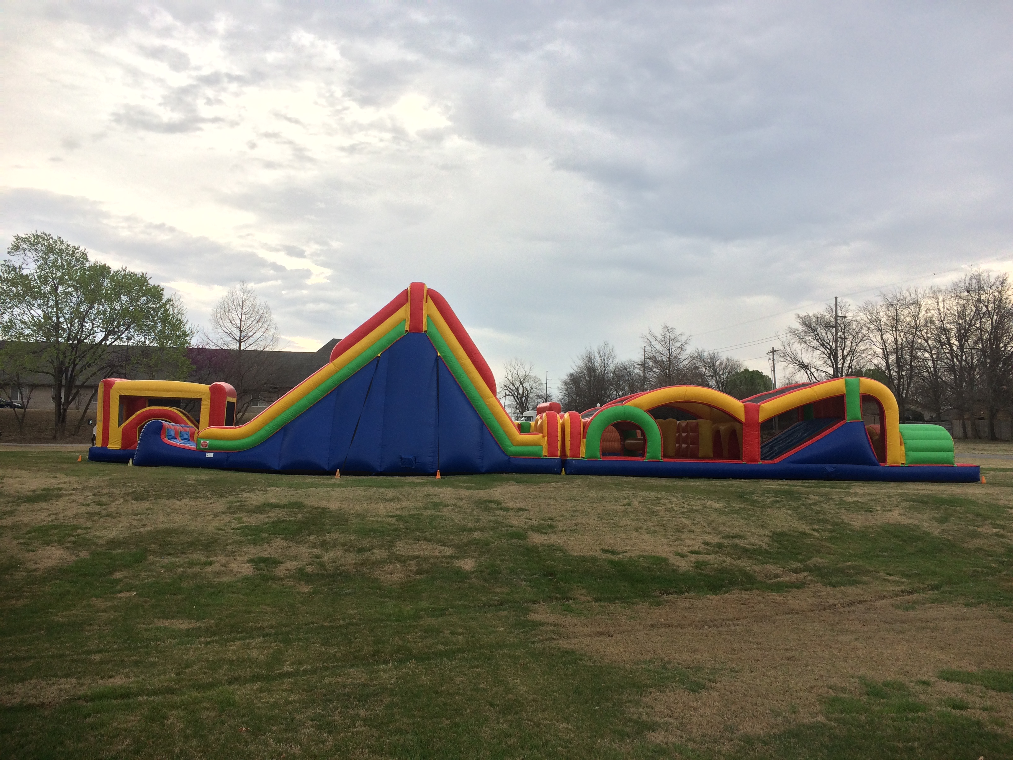 78 Obstacle Course Rental | Bounce Pro Inflatables, Tulsa