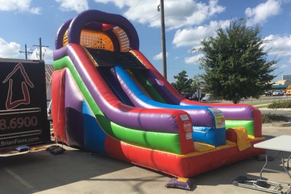 Inflatable Dry Slide Rental bounce house tulsa
