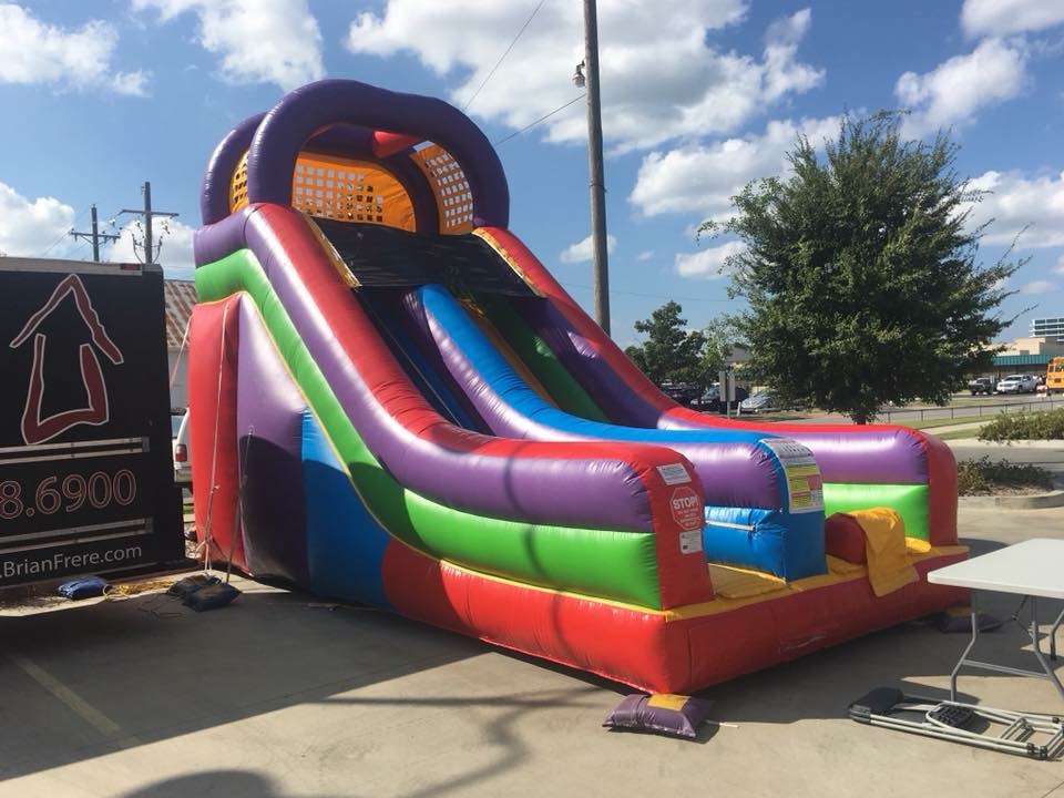 Inflatable Dry Slide Rental bounce house tulsa