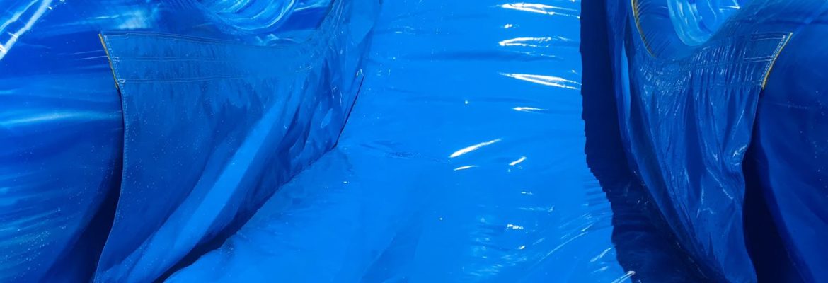 Big Blue Slide Water Slide Rental Tulsa Bounce Pro