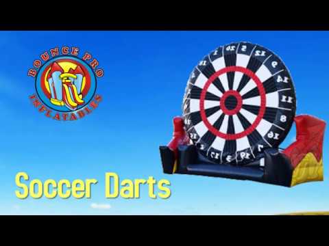 Soccer Darts from Bounce Pro Inflatables in Tulsa