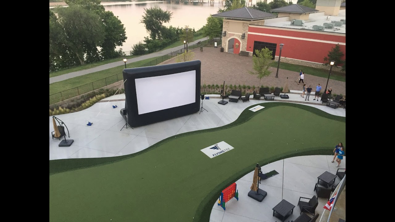 Movie Screens from Bounce Pro Inflatables Tulsa