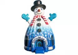 Snowman Igloo Bounce House